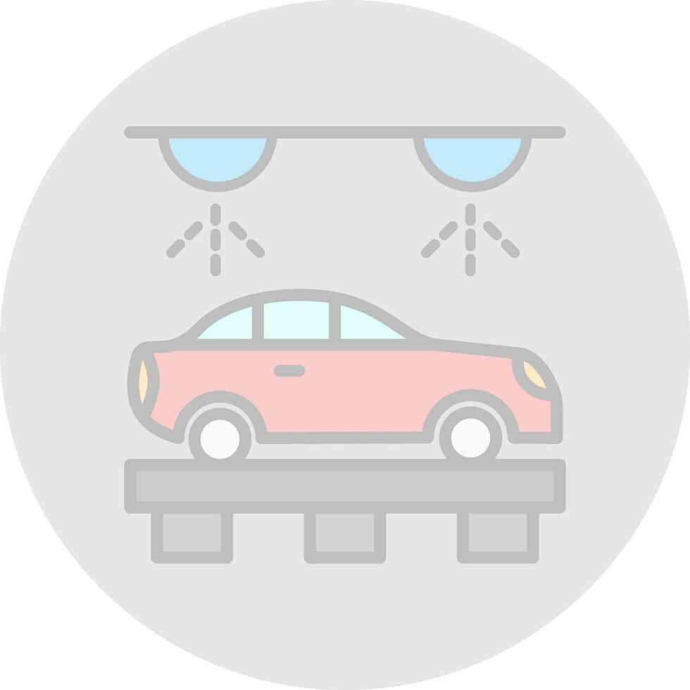 Car wash Vector Icon Design