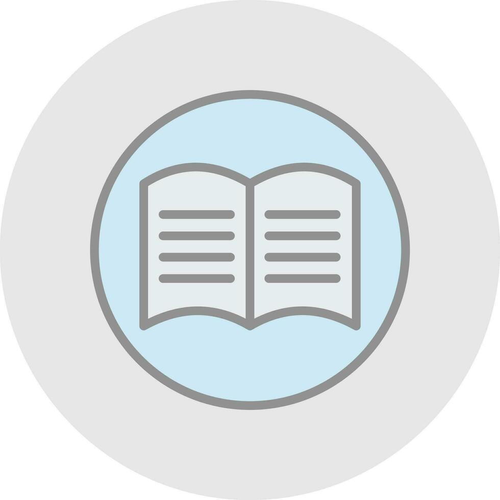 Manual book Vector Icon Design