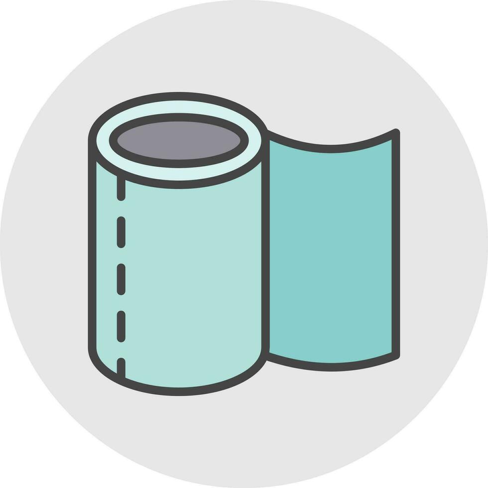 Paper roll Vector Icon Design