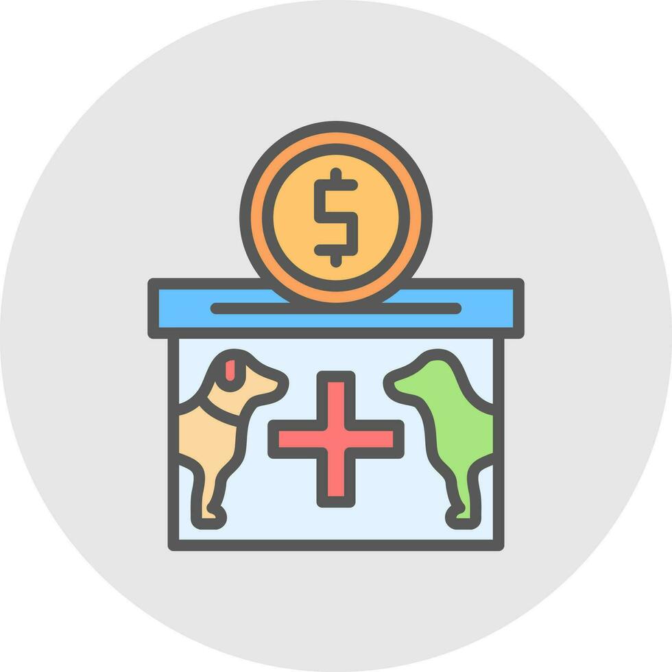 Donation Vector Icon Design