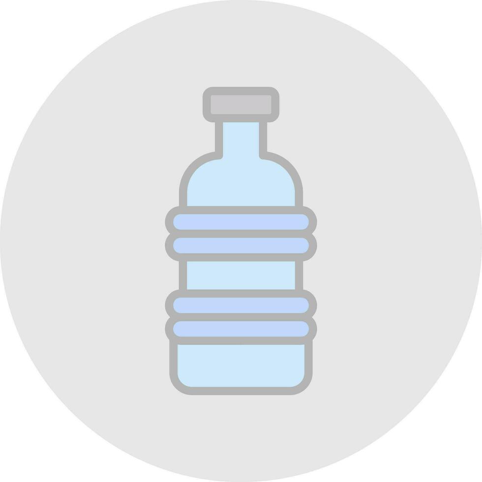 el plastico botella vector icono diseño