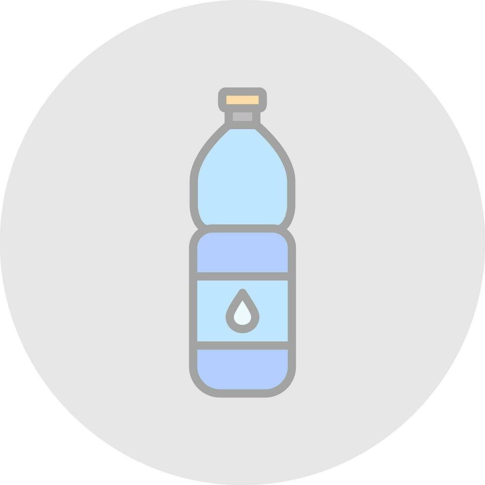 Plastic bottles Vector Icon Design