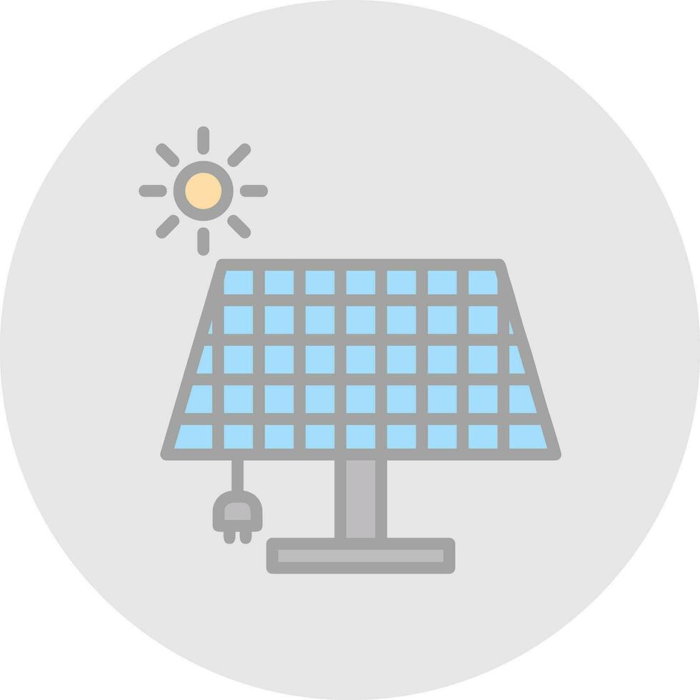 Solar energy Vector Icon Design