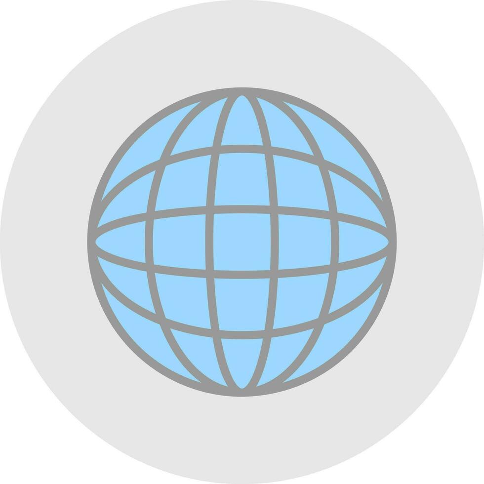 World globe Vector Icon Design