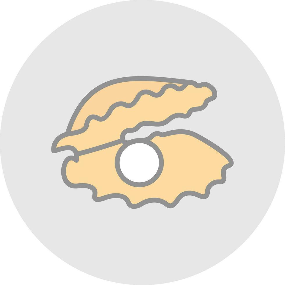 Oyster Vector Icon Design