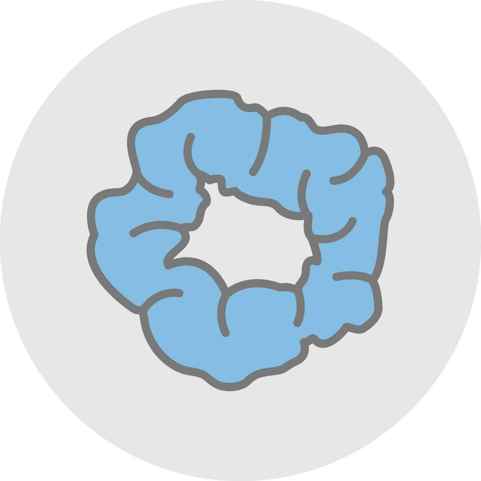 Scrunchie Vector Icon Design
