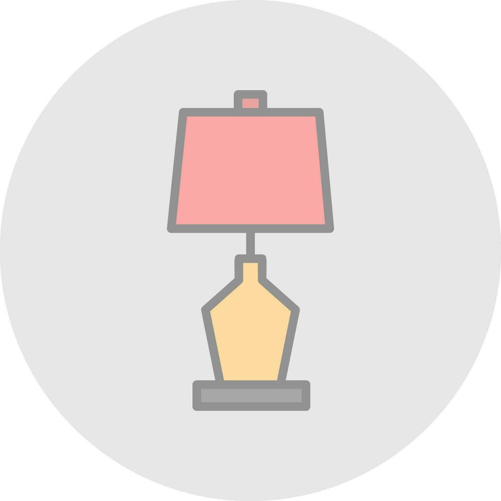 Lamp Vector Icon Design