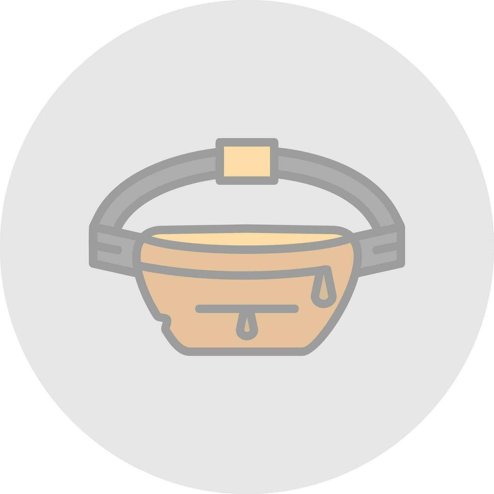 Belt pouch Vector Icon Design