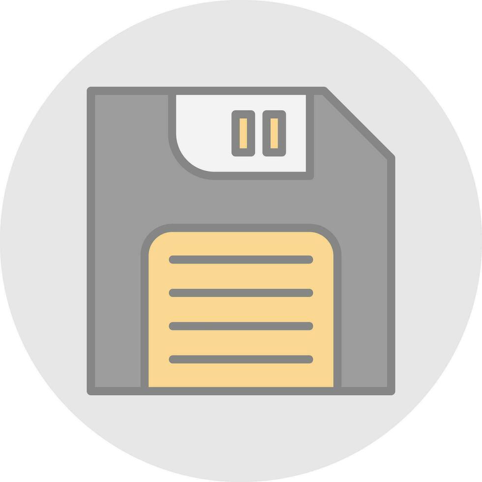 Diskette Vector Icon Design