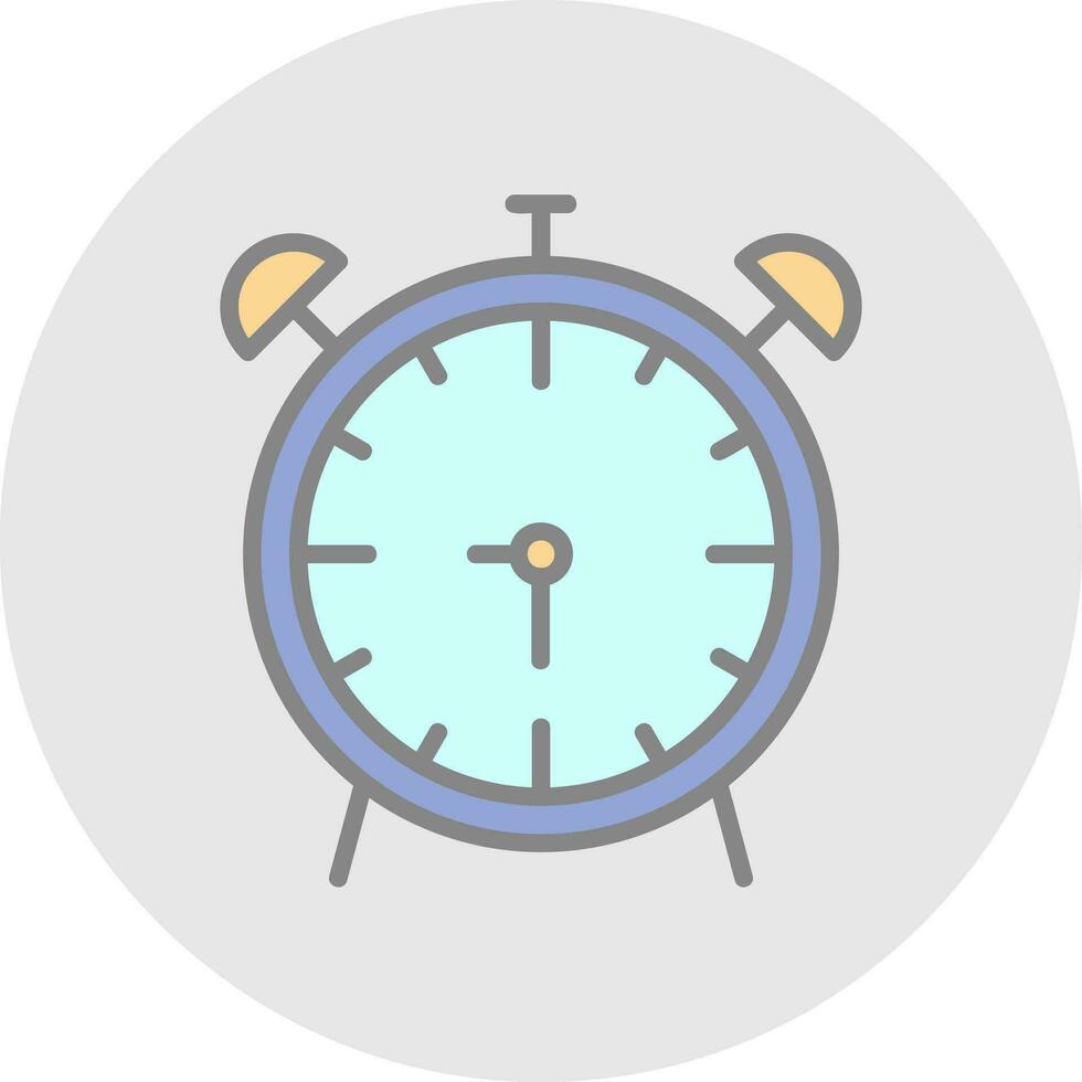 diseño de icono de vector de reloj de alarma