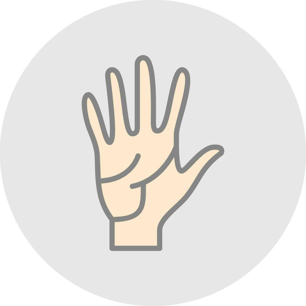 Hand Vector Icon Design