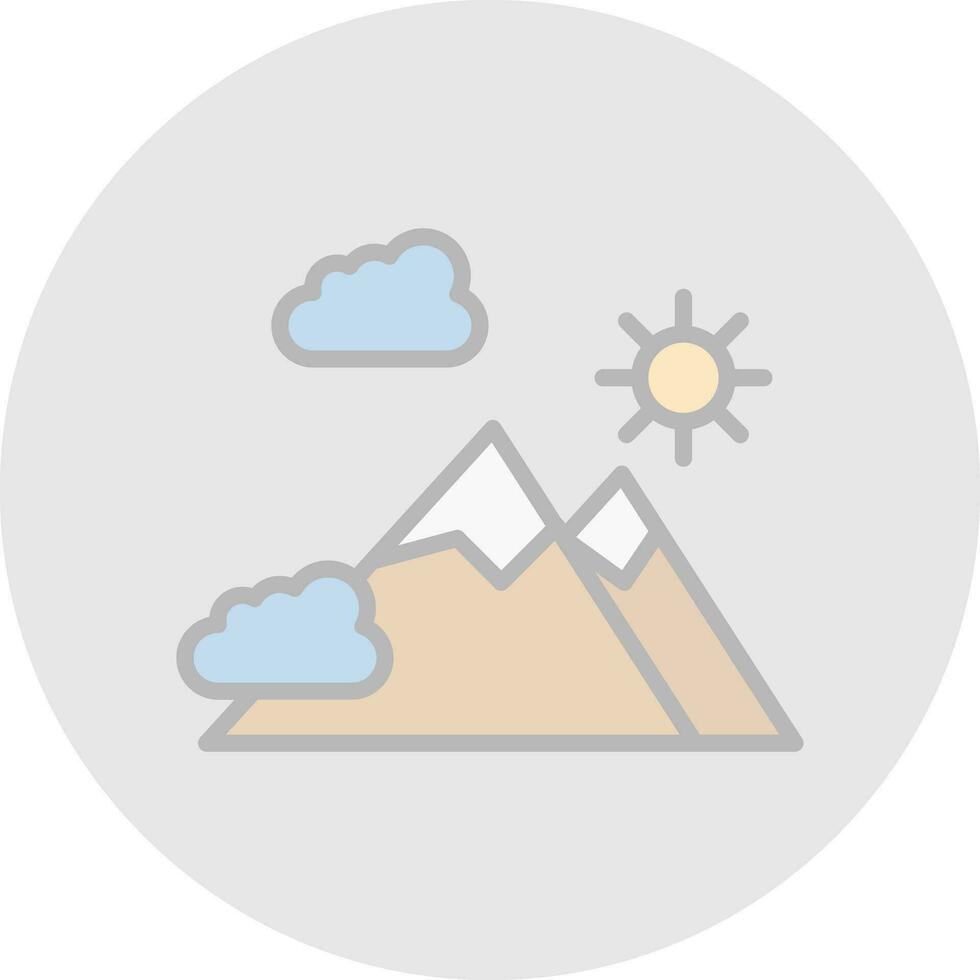 Avalanche Vector Icon Design