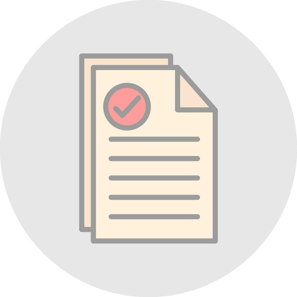 Document Vector Icon Design