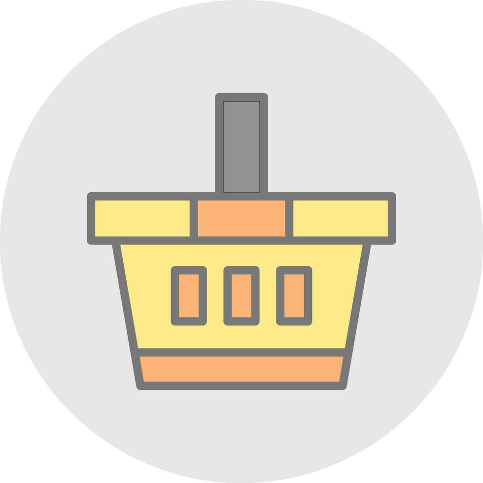 Basket Vector Icon Design