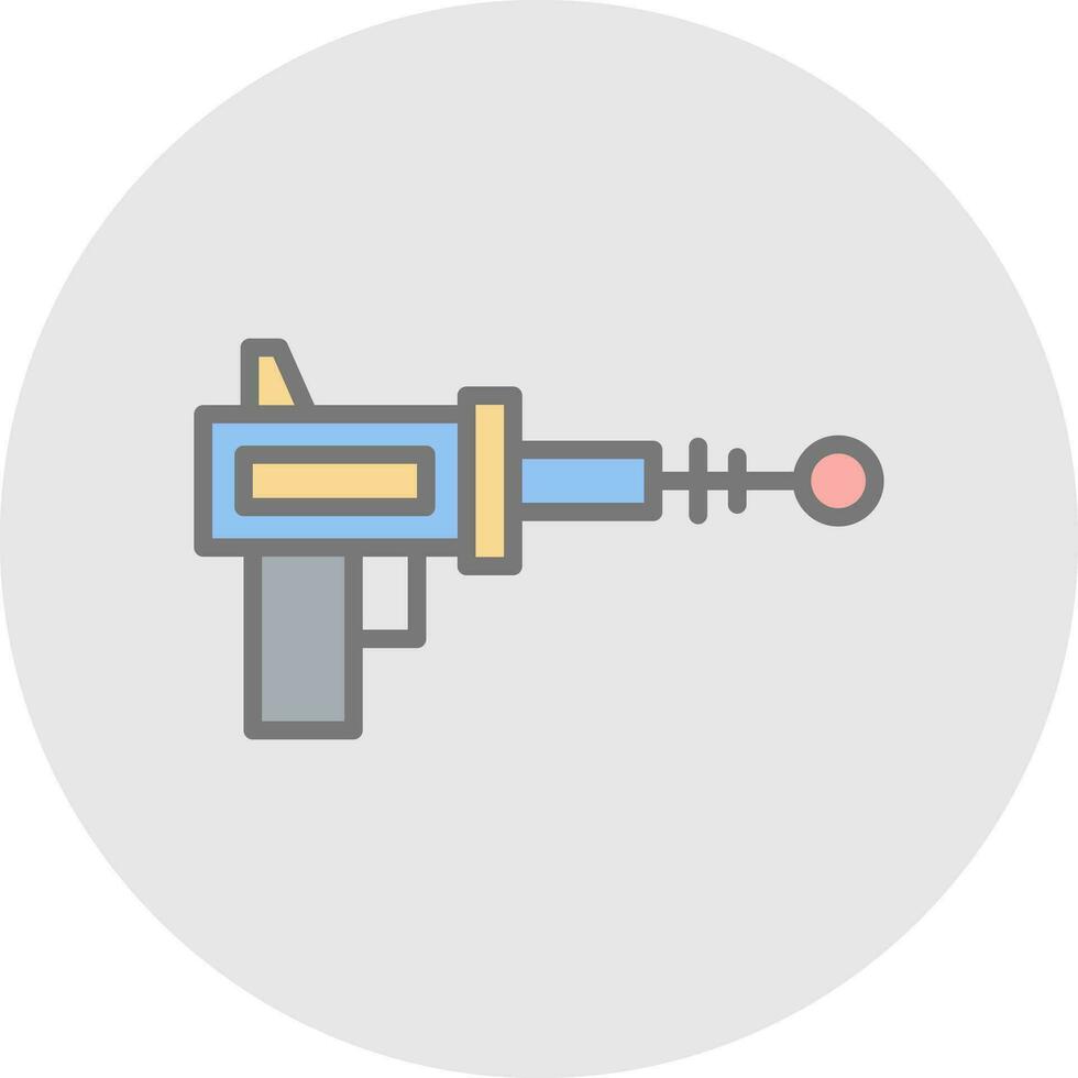 Blaster Vector Icon Design