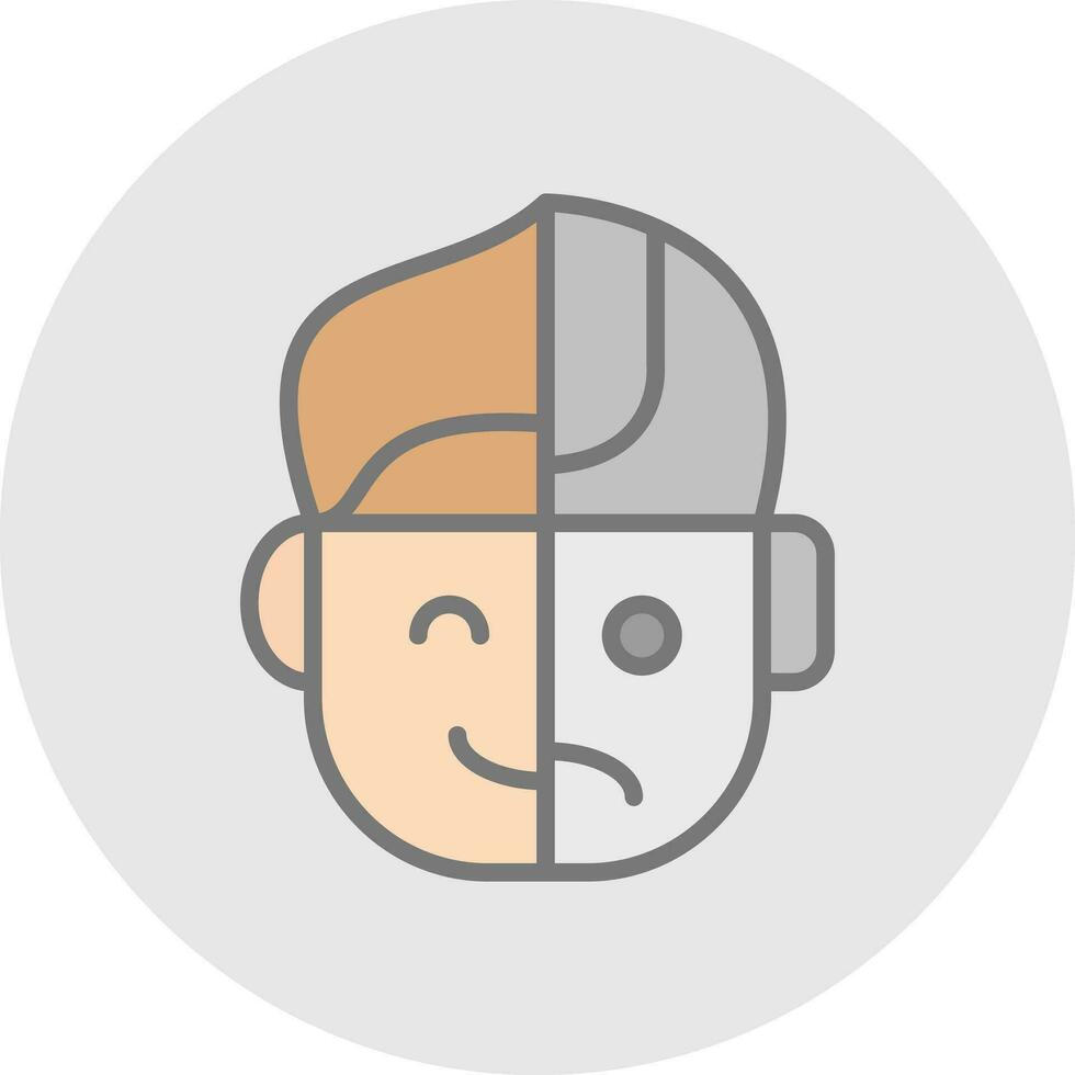 Humanoid Vector Icon Design