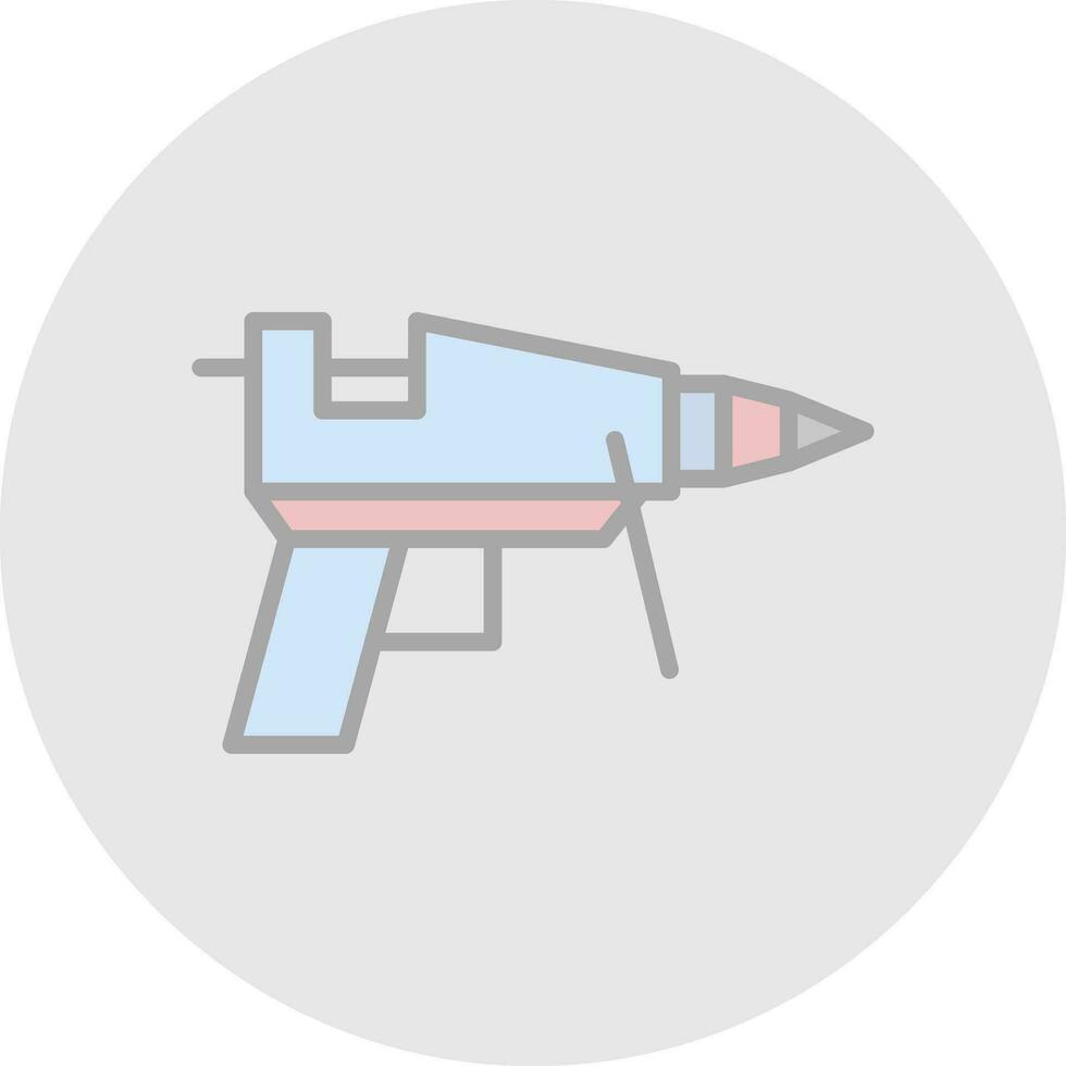 Glue gun Vector Icon Design