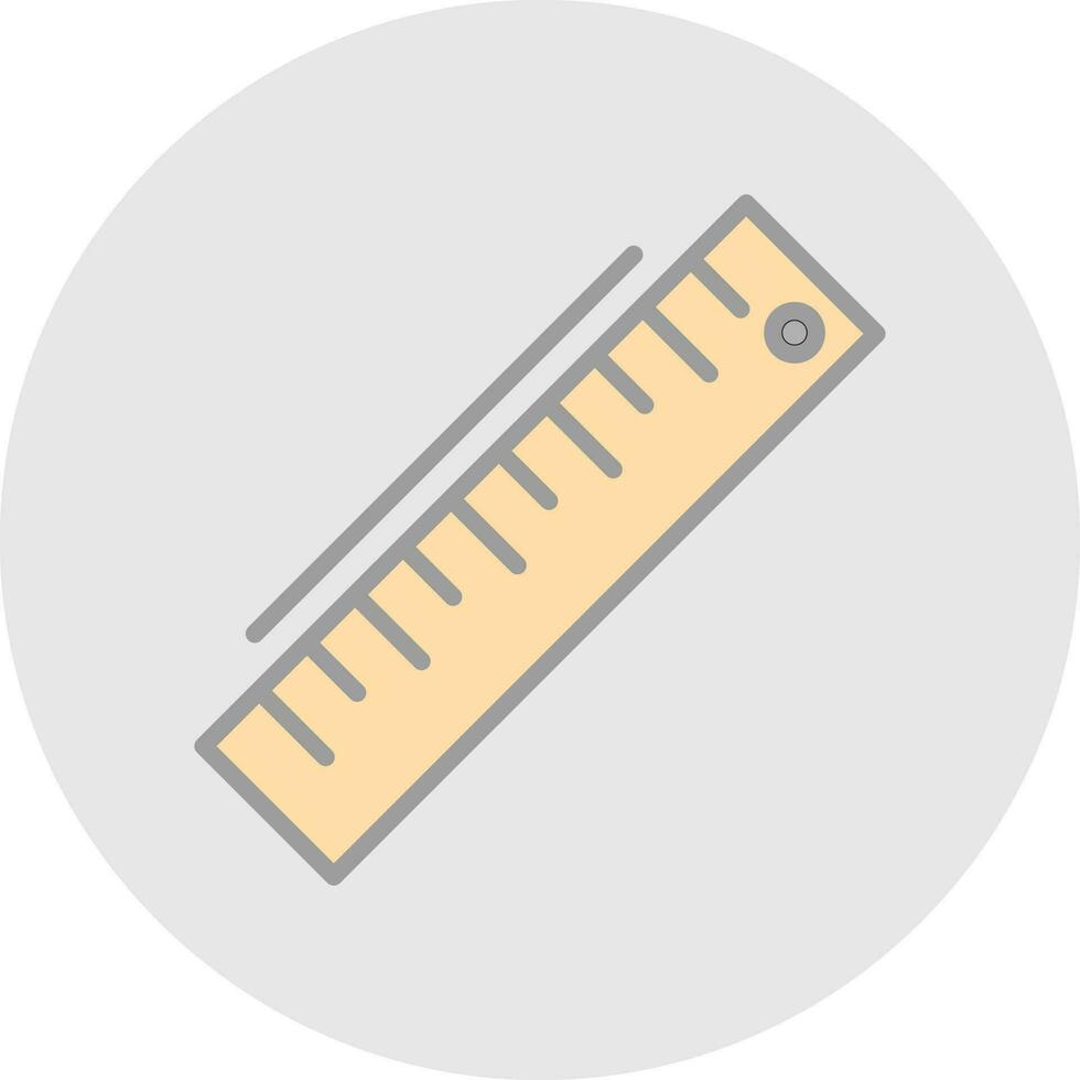 Ruler Vector Icon Design