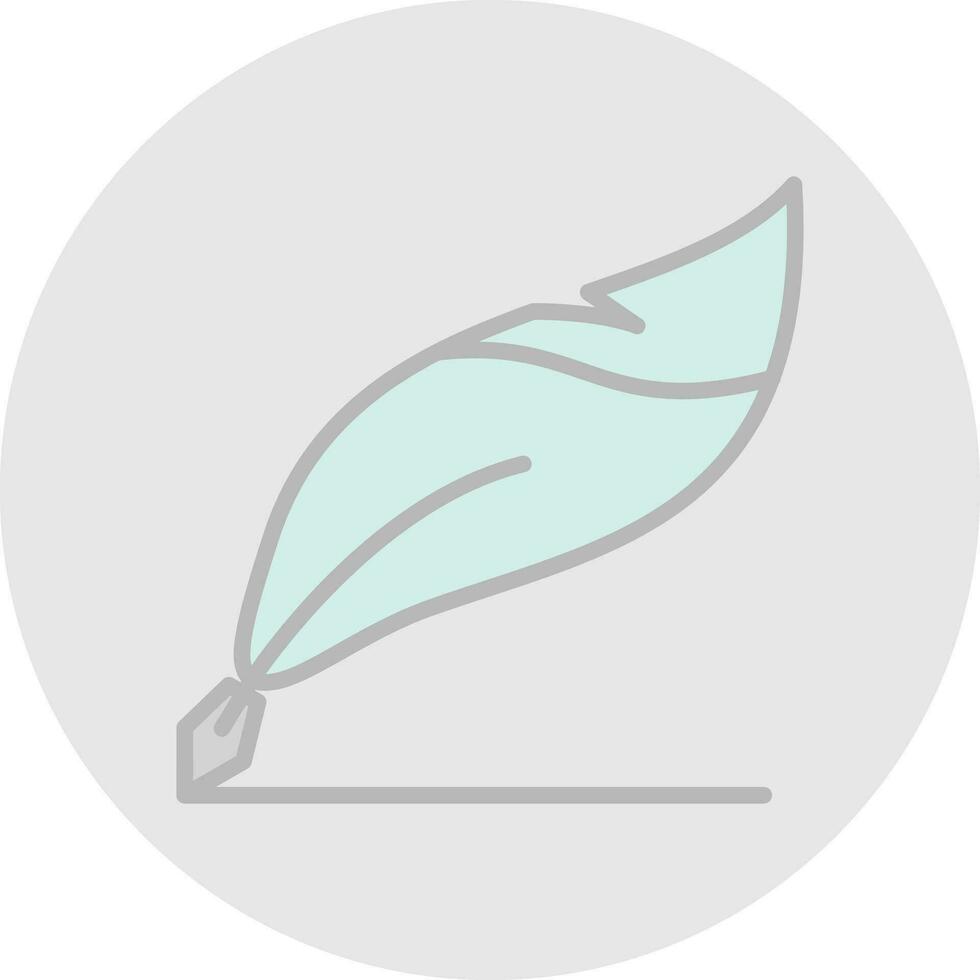 Quill pen Vector Icon Design