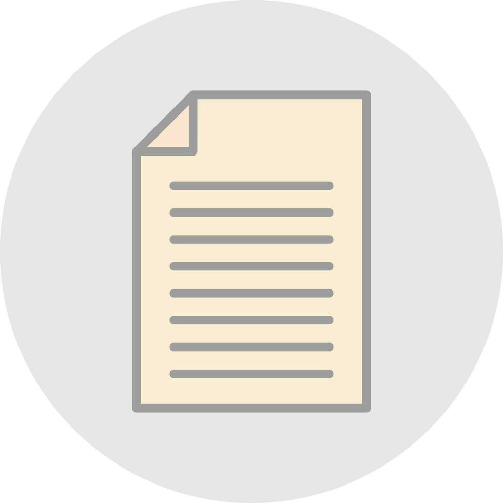 Document Vector Icon Design