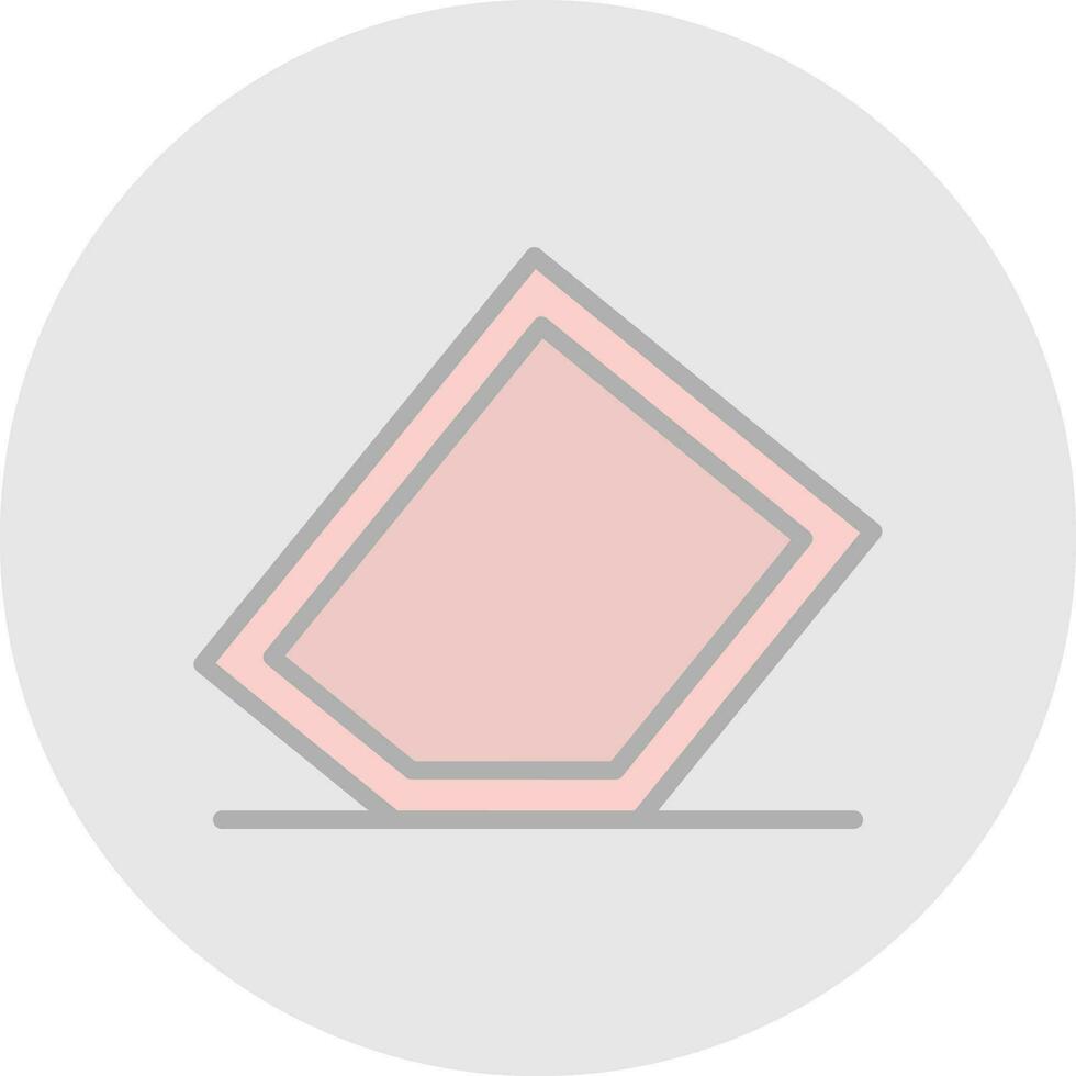 Eraser Vector Icon Design