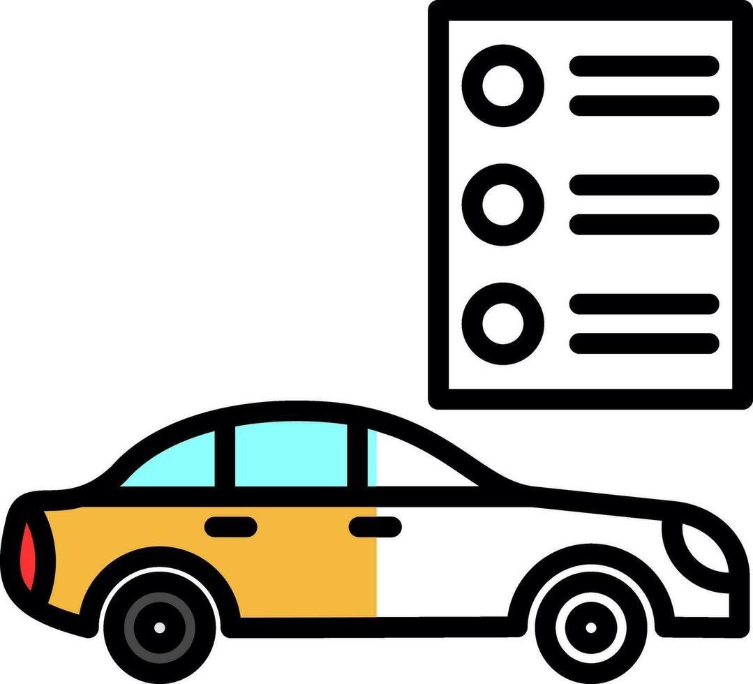 Test drive Vector Icon Design