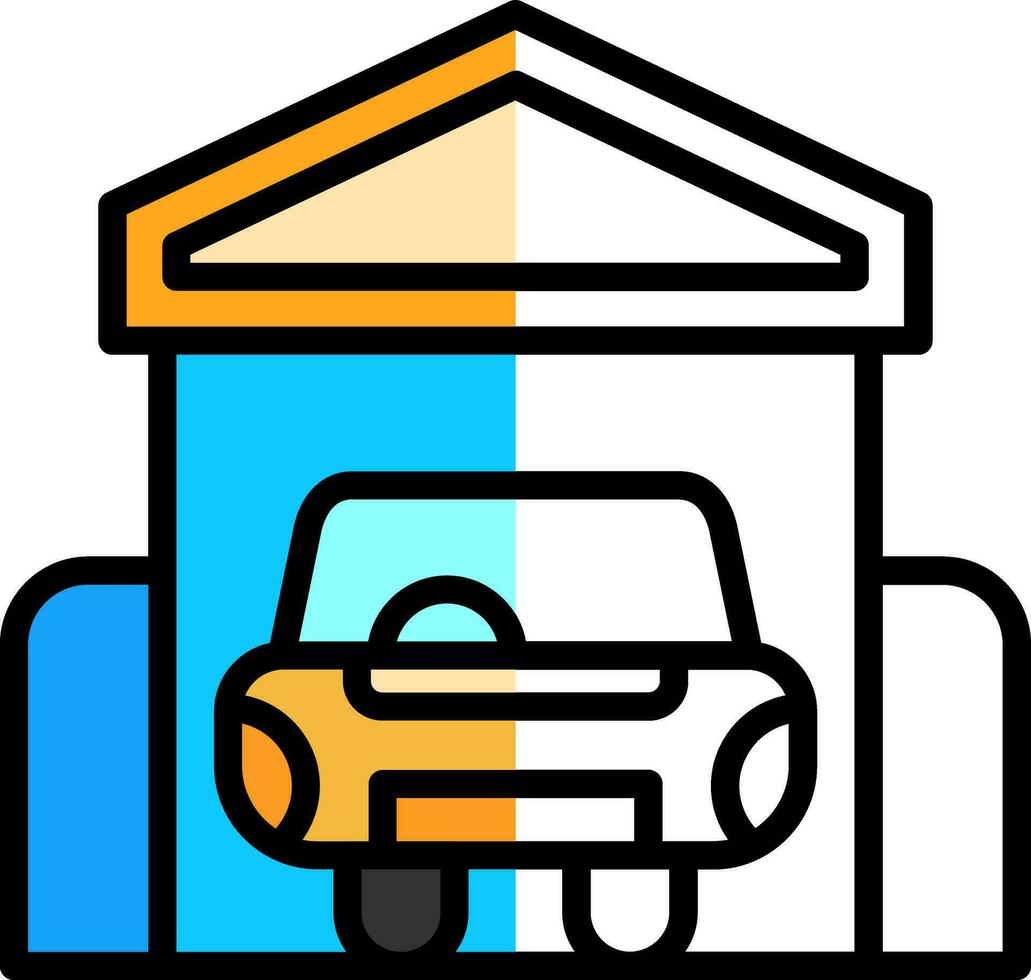 Showroom Vector Icon Design