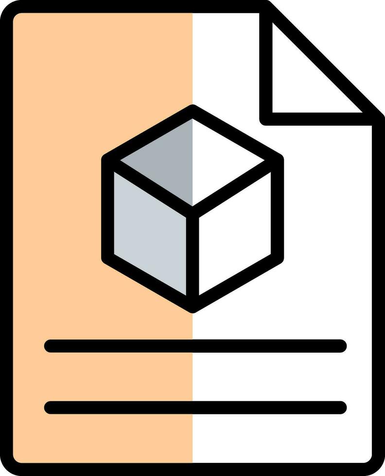 3d file Vector Icon Design