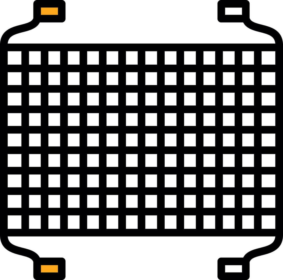 Fishing net Vector Icon Design
