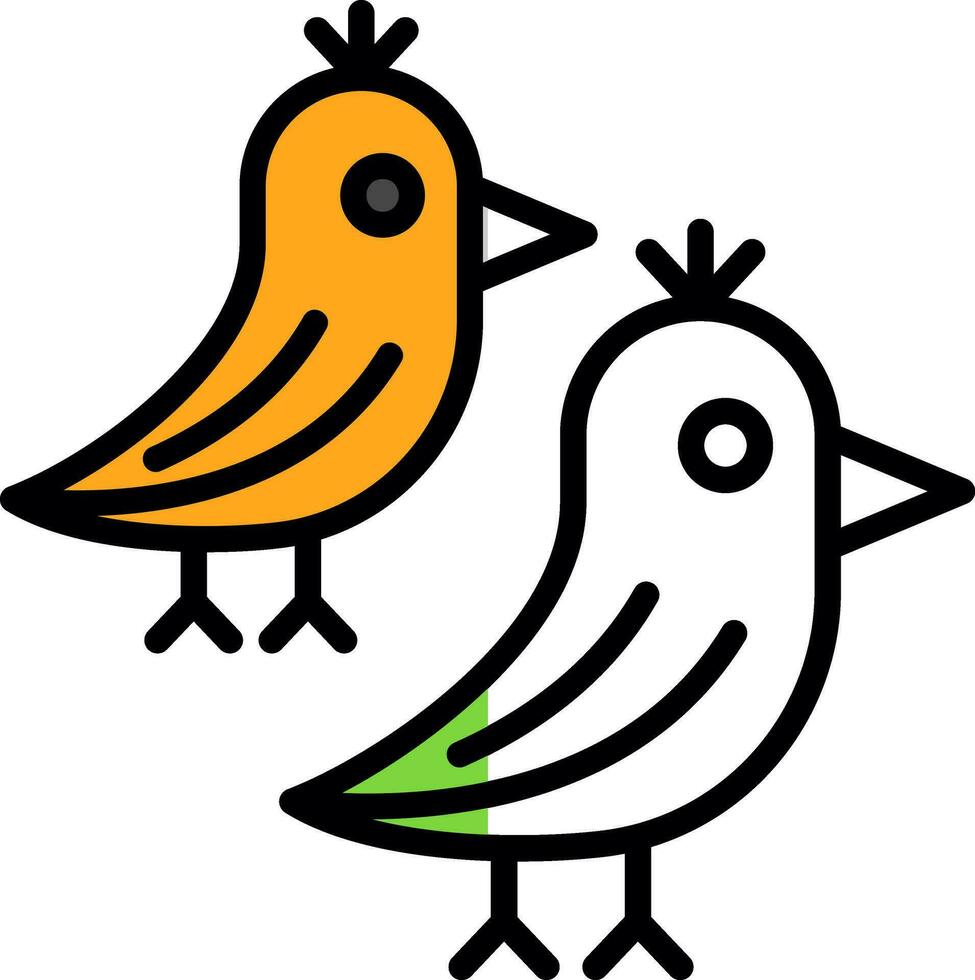 Birds Vector Icon Design