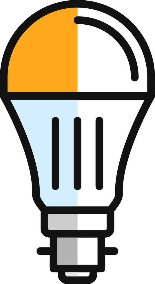 Light bulb Vector Icon Design