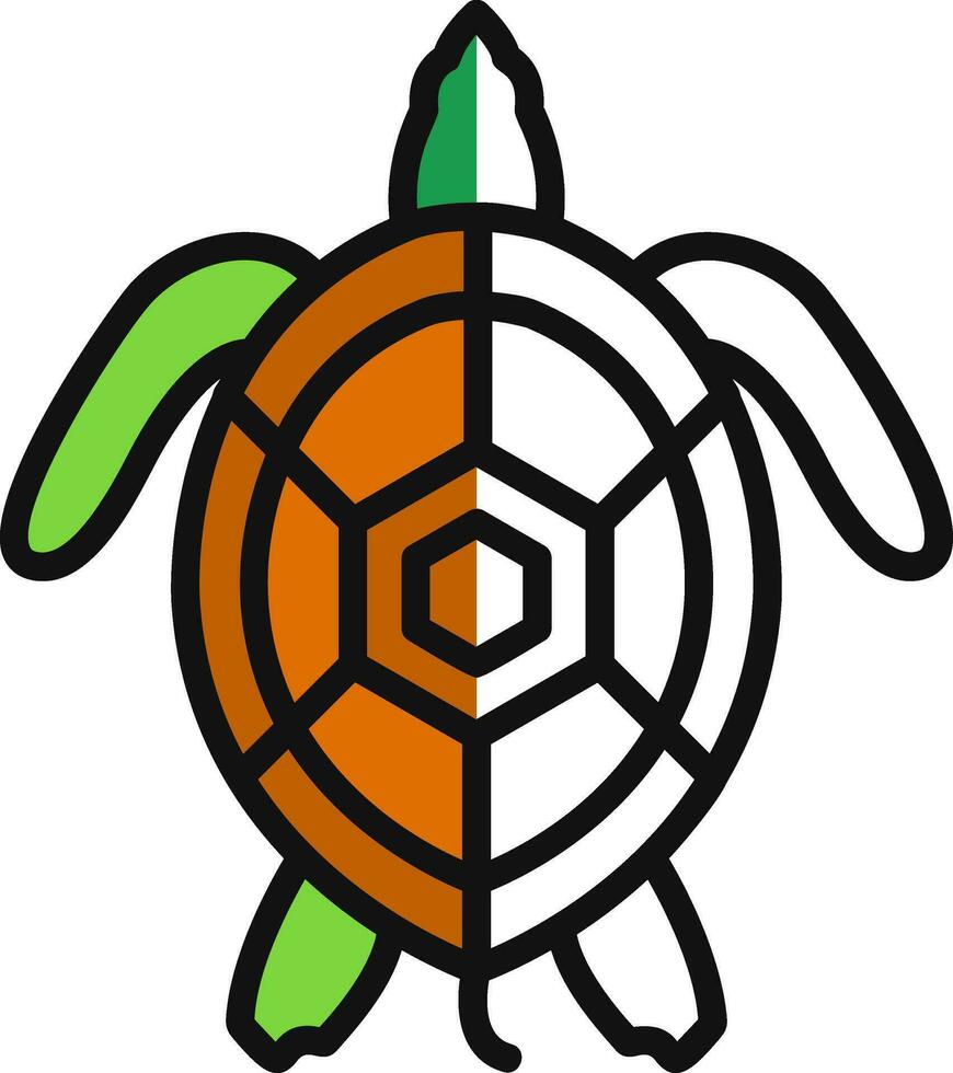 Turtle Vector Icon Design