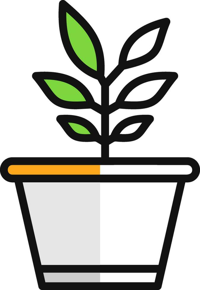 diseño de icono de vector de planta