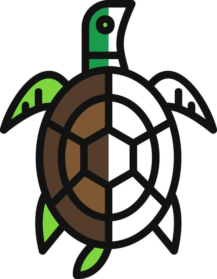 Turtle Vector Icon Design