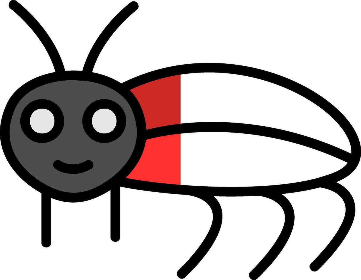 diseño de icono de vector de insecto