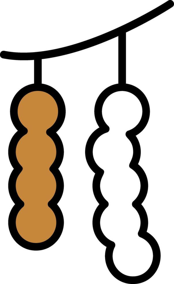 Tamarind Vector Icon Design