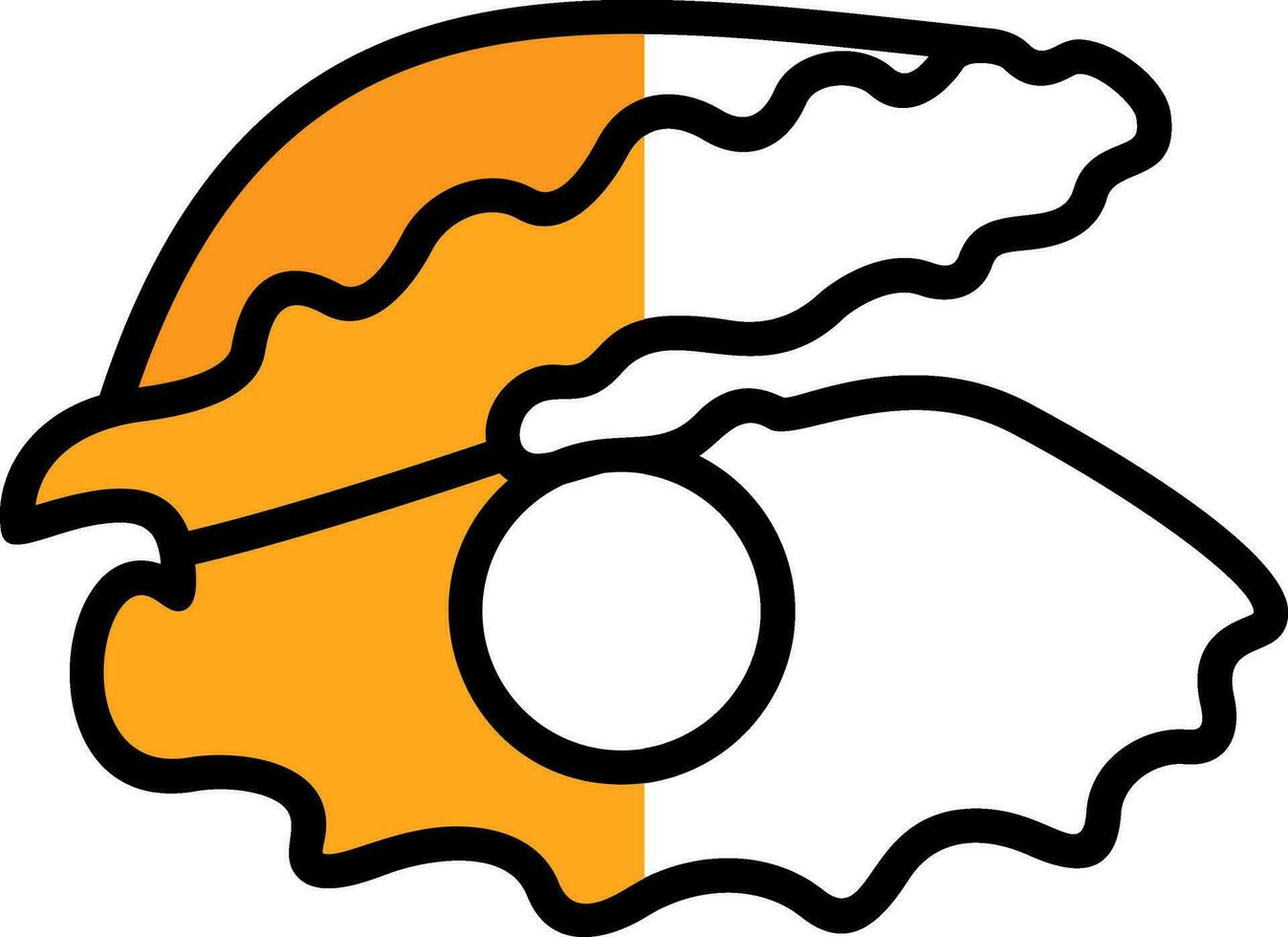 Oyster Vector Icon Design