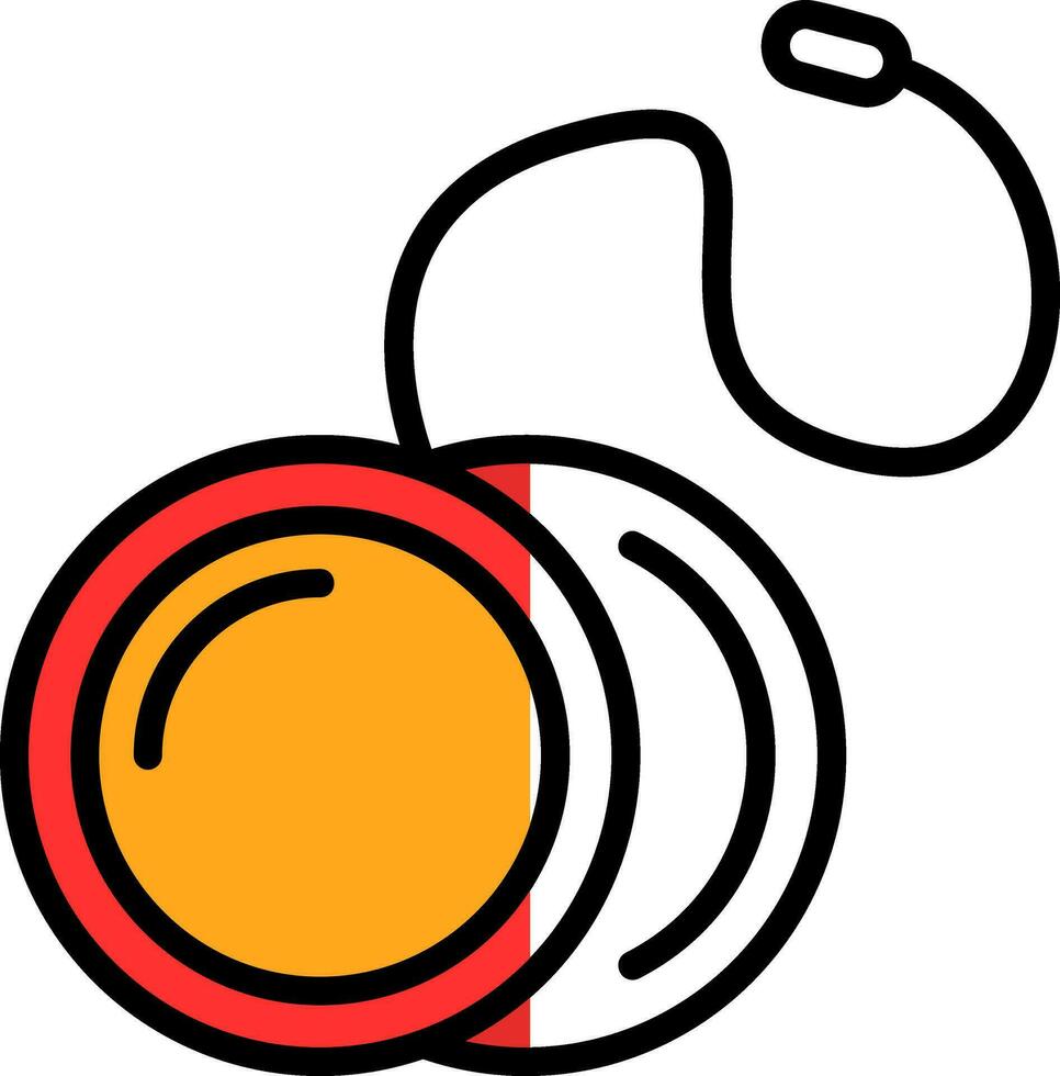 Yoyo Vector Icon Design