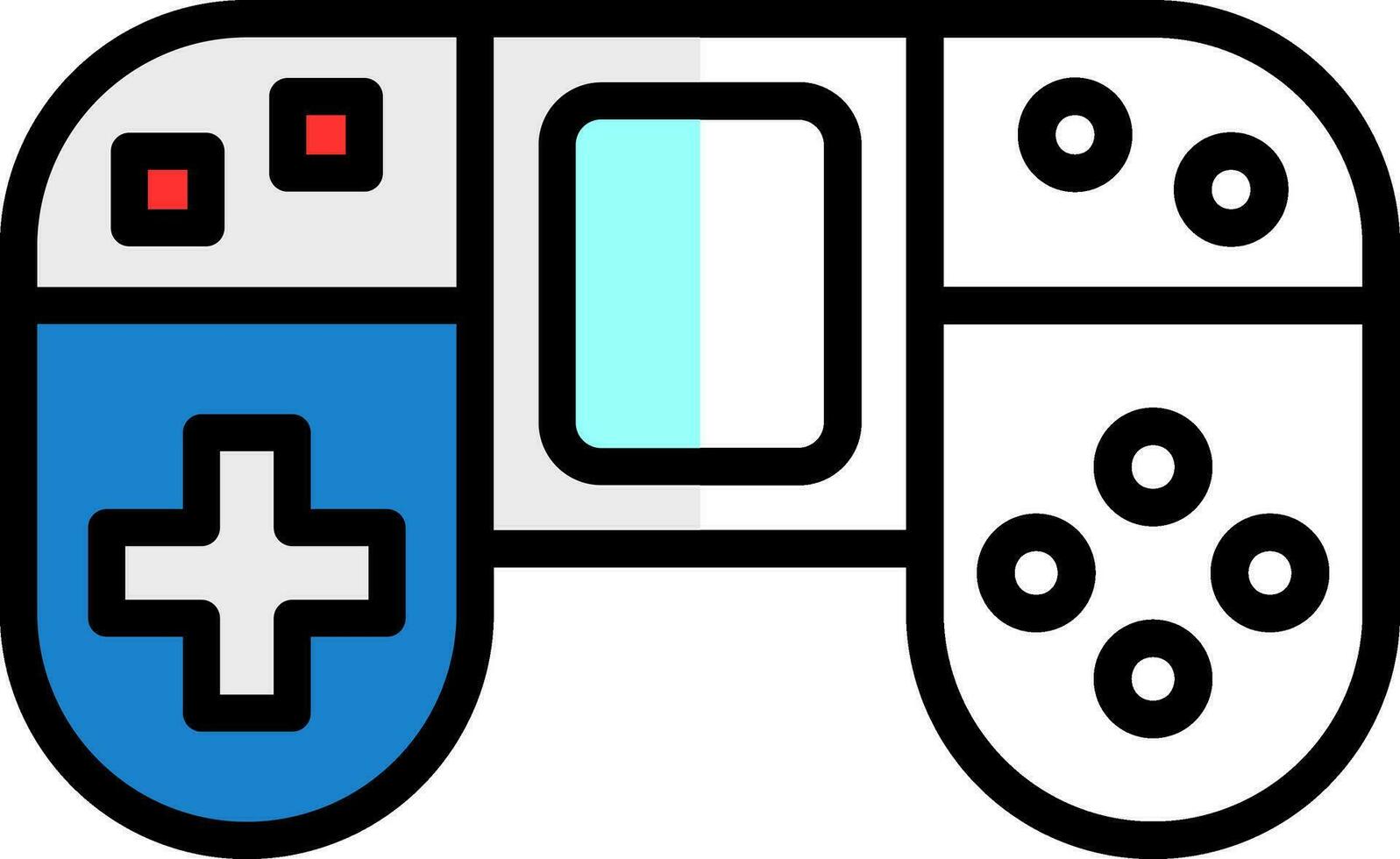 Portable console Vector Icon Design