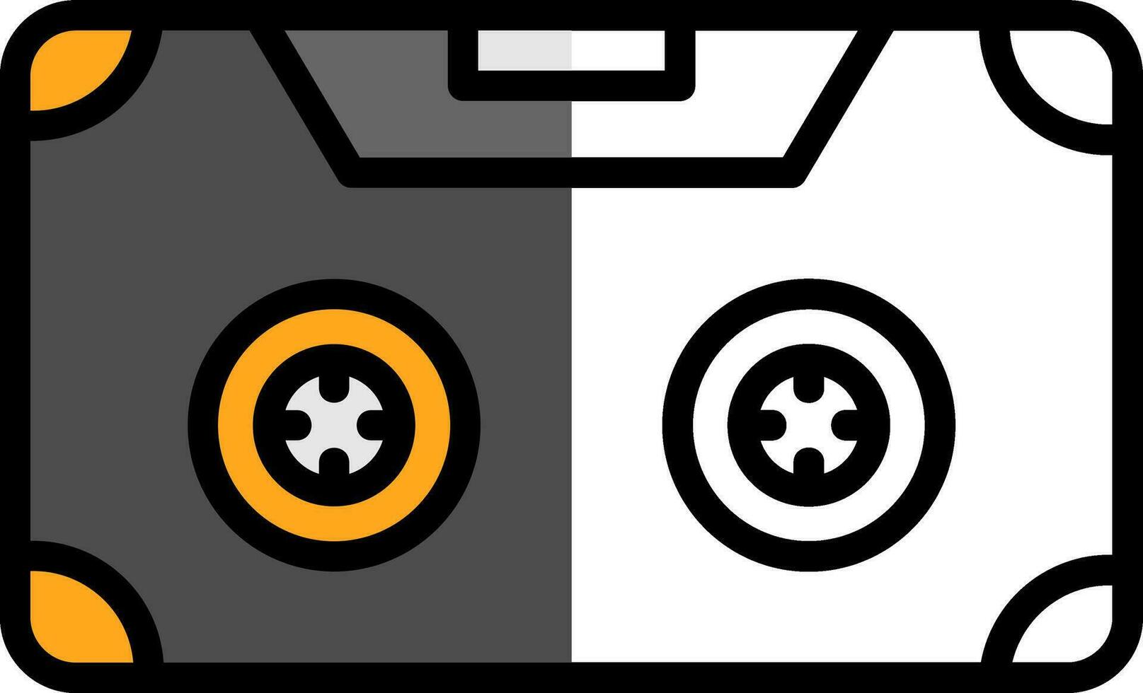 Cassette Vector Icon Design