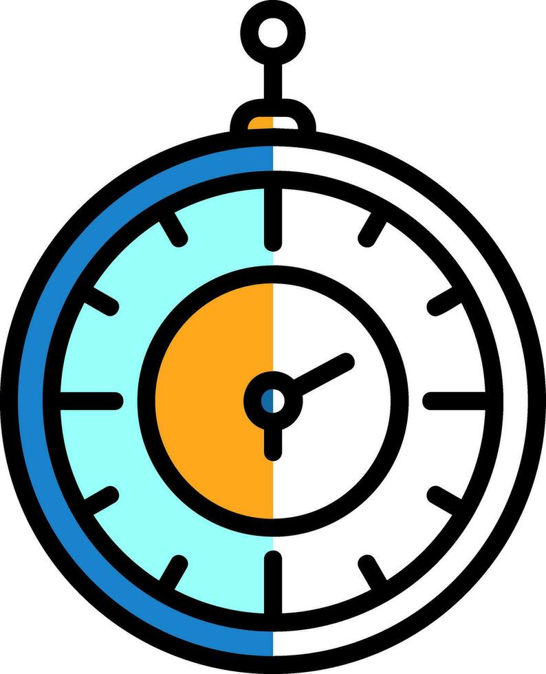 antiguo reloj vector icono diseño