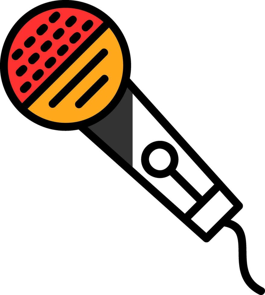 Mic Vector Icon Design