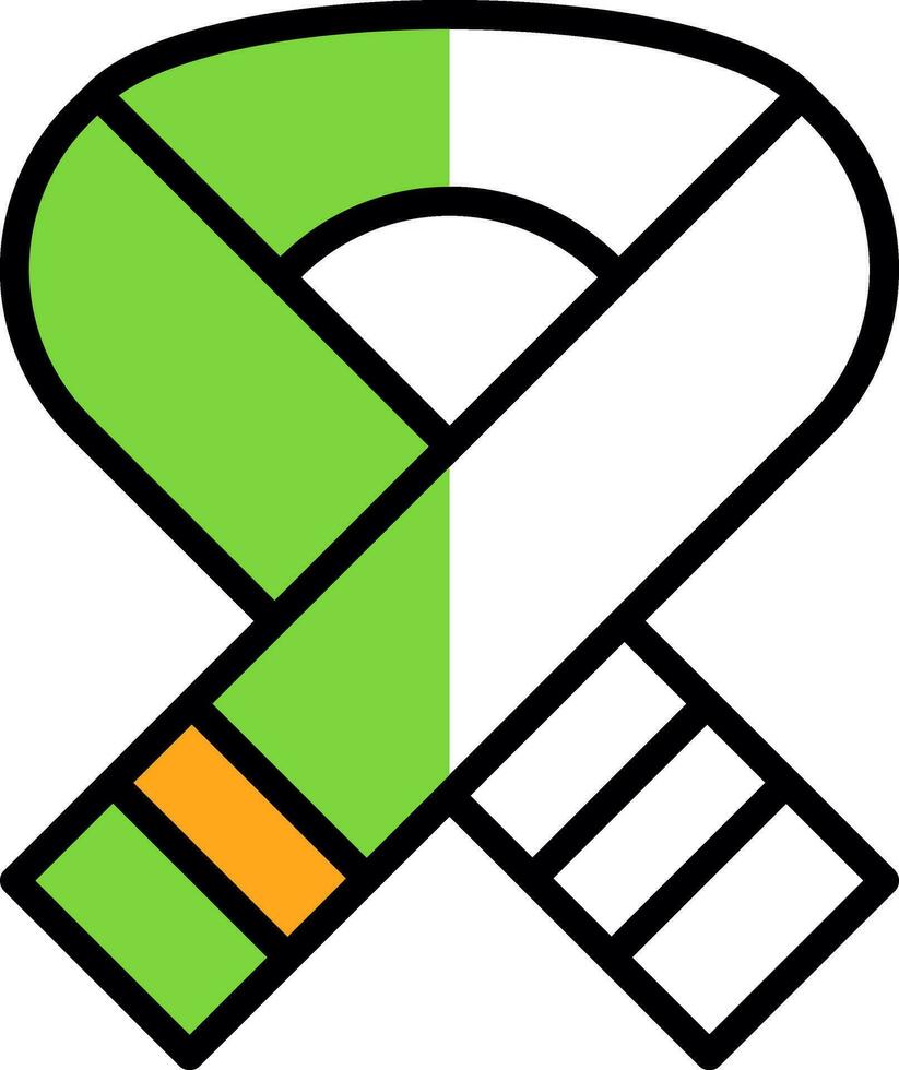 Scarf Vector Icon Design