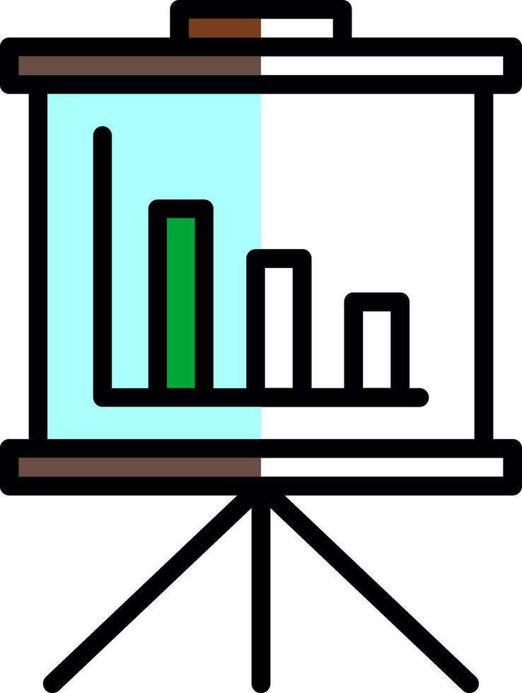 Presentation Vector Icon Design