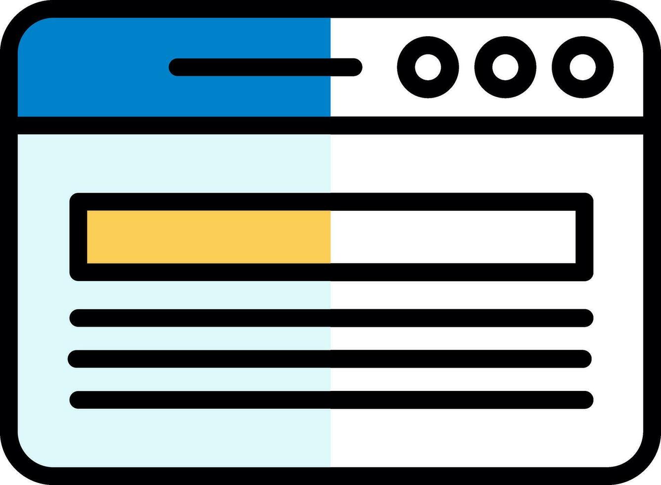 Web page Vector Icon Design