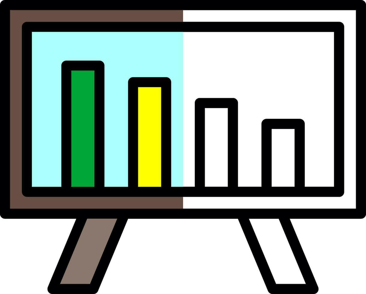 Statistics Vector Icon Design