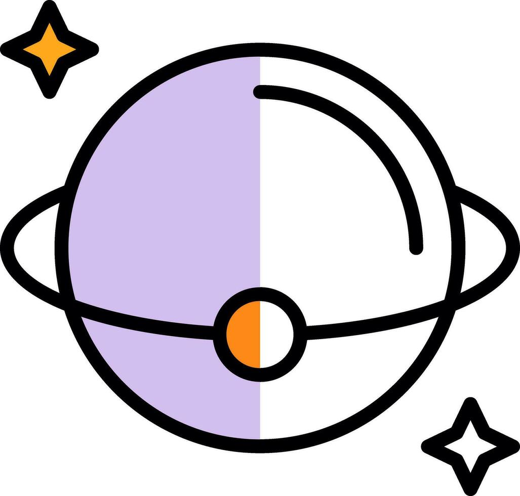 Planet Vector Icon Design