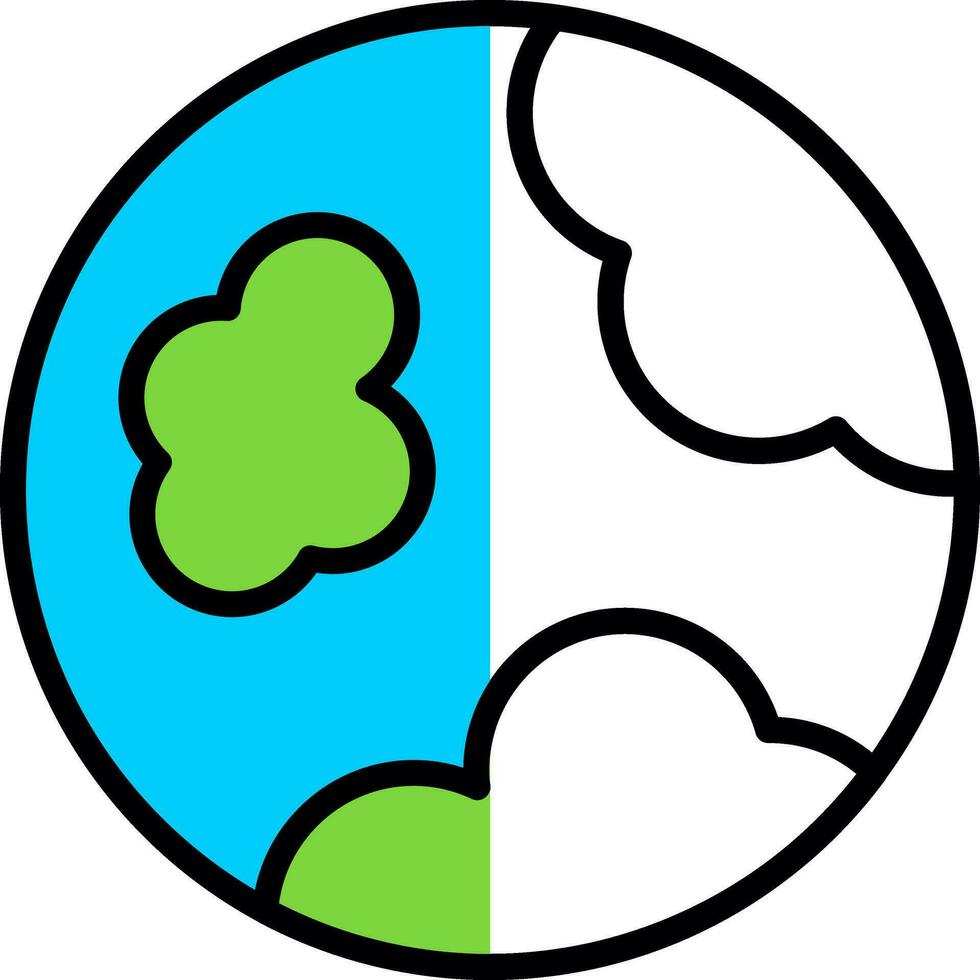 Planet earth Vector Icon Design