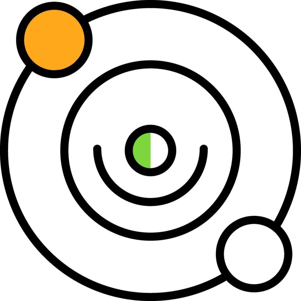 Orbit Vector Icon Design