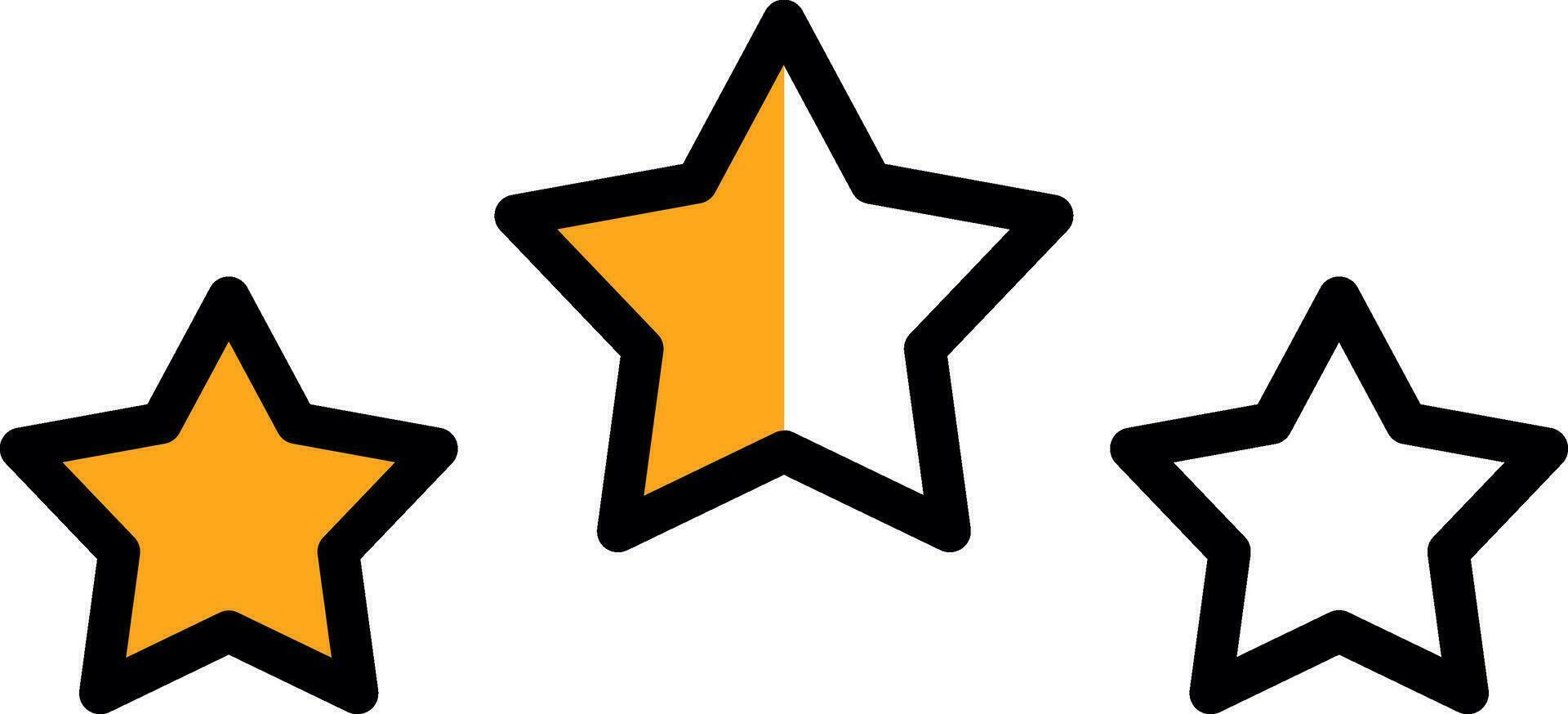 Stars Vector Icon Design